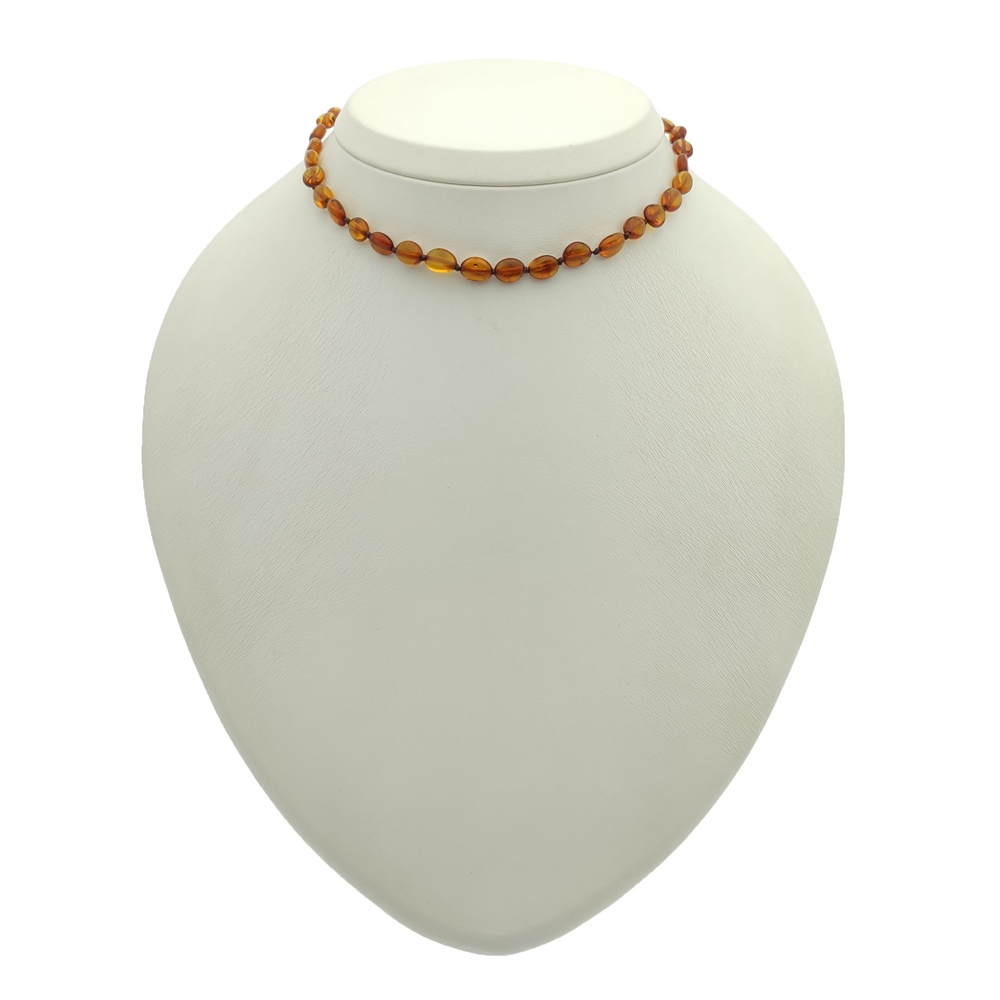Бусы детские из янтаря